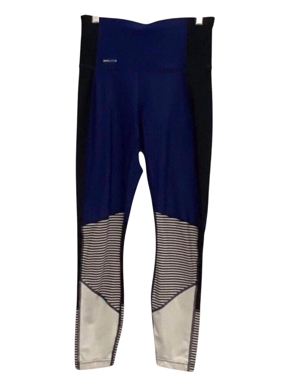 LOLE blue white sports leggings in small athletics clothing lightweight active